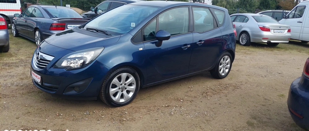 Opel Meriva cena 21900 przebieg: 255000, rok produkcji 2013 z Wiązów małe 497